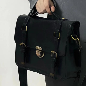 Qfdian Japanese Students Vintage Women Handbags Crossbody Streetwear Preppy Y2k Fashion Messenger Bag Trendy All Match Casual Backpacks